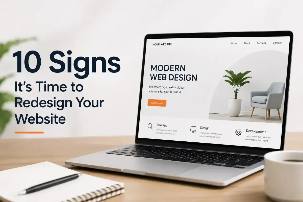 5 Signs It's Time to Redesign Your Old Website 3 একজন ব্যক্তি স্মার্টফোনে একটি পুরনো ওয়েবসাইট ব্রাউজ করতে গিয়ে সমস্যায় পড়েছেন।