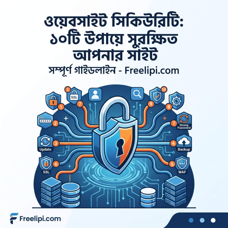 ওয়েবসাইট সিকিউরিটি - আপনার সাইট নিরাপদ রাখার ১০টি উপায়